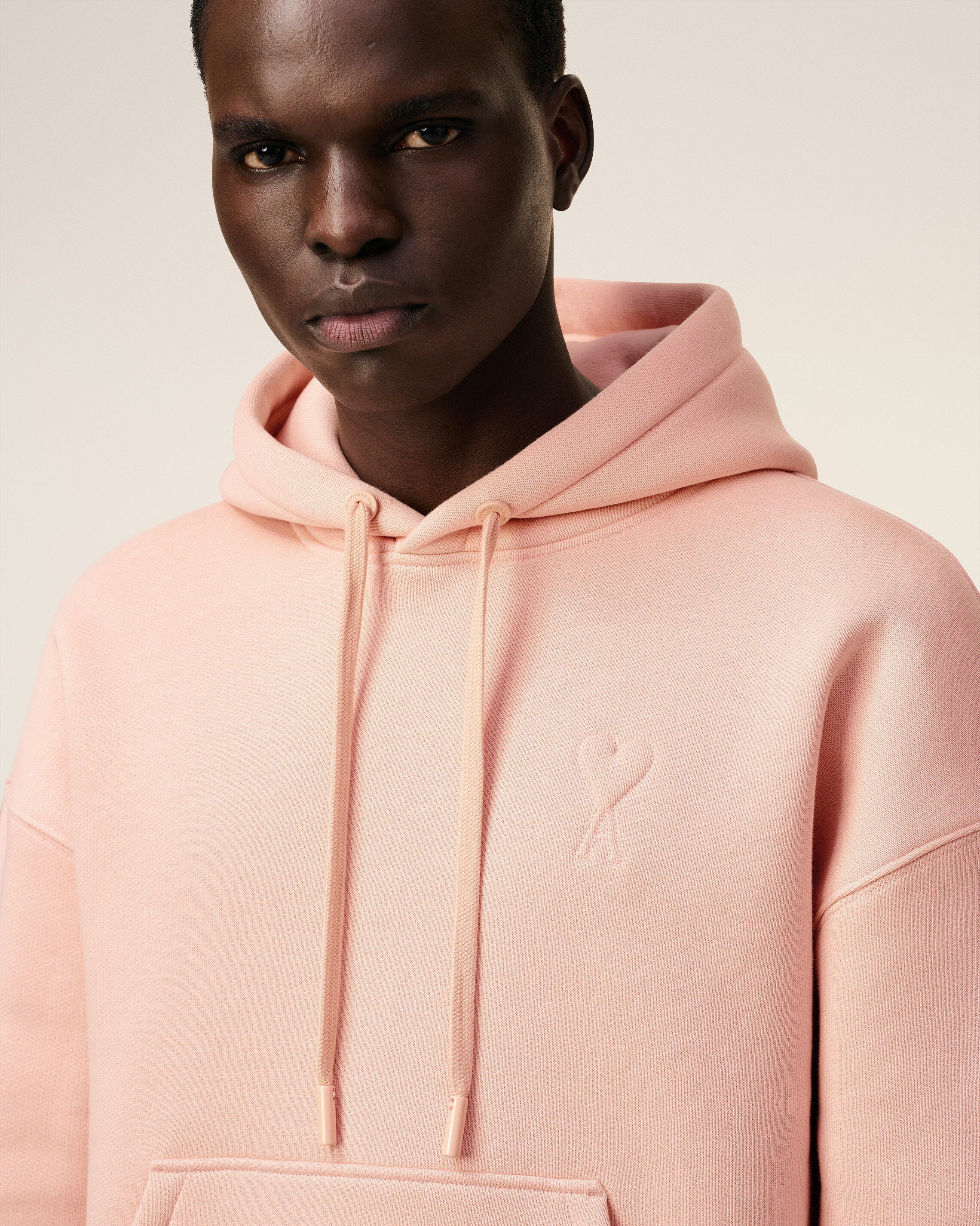 Hoodie Rose Ami De Coeur En Coton